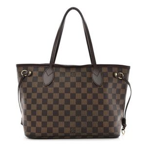 LOUIS VUITTON Damier Ebene Neverfull PM